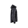 BLAKLADER 5930 Craftsman Jacket Dark Grey / Black (Men) in Knitted Polyester – side view; Holster Pockets false, Features Half lined; Comfy, brushed inner; Extended back, Stretch true