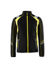 BLAKLADER Pullover  4993  with  for BLAKLADER Pullover  | 4993 Mens Black / High Vis Yellow Full Zip Pullover with Reflective Tape Polyester Fleece that have Full Zip  available in Australia and New Zealand