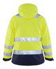BLAKLADER Jacket | 4872 Womens High Vis Yellow /Navy Blue Jacket for Winter in Waterproof Polyester