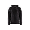 BLAKLADER 3530 Craftsman Hoodie Black (Men) in Cotton French Terry 320 gsm – product display image; Holster Pockets false, Features 100% cotton; Kangaroo pocket