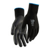 BLAKLADER 2900 AllroundWork Glove Black in PU Coated Polyester Knit – product display image; Application All Round Work, Gender Unisex, Holster Pockets false, Features Allround glove; Unlined; Chromium free; PU-dipped