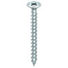 HECO Countersunk Head Screws | 4mm Silver Zinc Countersunk Head Screws with PZ Drive for Carpentry Screws, Melamine Screws Screws and Fasteners