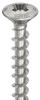 HECO Screws 4mm Raised Countersunk Head Screws PZ2 with Full Thread in A2 304 Stainless Steel