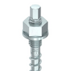 Buy Online HECO 12mm Pre-Set Threaded Screw Anchor with Silver Zinc for the Construction Industry and Installers in Perth, Sydney and Brisbane