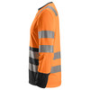 SNICKERS Polyester High Vis Orange   T-Shirt for Carpenters that have Reflective Tape  available in Australia and New Zealand