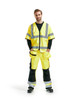 BLAKLADER Vest | 3023 Neutral Vest with Reflective Tape for Plumbers, Carpenters, Electricians in the Construction Industry