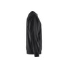 BLAKLADER 3074 Flame Resistant Fleece Sweater Black (Men) in Inherent Flame-Resistant Fleece – side view; Holster Pockets false, Features Inherent flame resistant; Antistatic quality; Soft, brushed inner