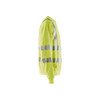 BLAKLADER 3087 Flame Resistant Fleece Sweater Hi-Vis Yellow (Men) in Inherent Flame-Resistant Fleece – side view; Holster Pockets false, Features Inherent flame resistant; Antistatic quality; Soft, brushed inner