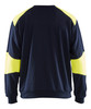 BLAKLADER Pullover  3458  with  for BLAKLADER Pullover  | 3458  Navy Blue / High Vis Yellow Flame Resistant Pullover in Anti-Static Cotton that have  available in Australia and New Zealand