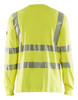 BLAKLADER Multinorm High Vis Yellow  T-Shirt  for Welders that have Long Sleeve Anti-Static  available in Australia and New Zealand