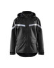 BLAKLADER Polyester Waterproof Black  Rain Jacket  for Welders that have  available in Australia and New Zealand