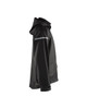 Hiking Rain Jacket  4311 - Black   Waterproof & Breathable for Outdoor Adventures.