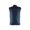 BLAKLADER 3863 Insulator Waistcoat Dark Navy Blue (Men) in Water Repellent Polyamide (Heat insulated lining; Stretch panels; Water repellent) – front view; Holster Pockets false, Stretch true