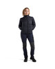 Stay focused on the job with the Blaklader jacket in Black with Dark Navy Blue details keeping you comfortable.