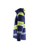 The Navy Blue with High Vis Yellow details Blaklader jacket is perfect for those who demand quality and comfort.