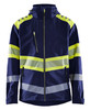 The Windproof Blaklader jacket model 4494 in Navy Blue with High Vis Yellow details is essential for your work wardrobe.