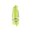 BLAKLADER 3564 High Vis Fleece Sweater Hi-Vis Yellow (Men) in Pique Fleece – side view; Application Craftsman, Holster Pockets false, Features Soft, brushed inner; Wide reflectors