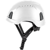 Standard White Technical Safety Helmet designed for use with hearing protection systems
