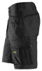 SNICKERS Shorts | 3014 Mens Black Craftsman Canvas+ Shorts with Holster Pockets