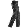 SNICKERS Canvas Black Trousers for Electricians that have Kneepad Pockets  available in Australia, New Zealand and Canada