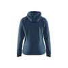 BLAKLADER 3464 Craftsman Fleece Sweater Numb Blue / Dark Navy (Women) in Polyester Fleece – front view; Holster Pockets false, Features Soft, brushed inner