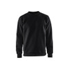 BLAKLADER 3364 Craftsman Sweater Black (Men) in Brushed PolyCotton Terry 360 gsm – product display image; Holster Pockets false, Features Soft, brushed inner