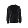 BLAKLADER 3364 Craftsman Sweater Black (Men) in Brushed PolyCotton Terry 360 gsm – product display image; Holster Pockets false, Features Soft, brushed inner