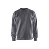 BLAKLADER 3364 Craftsman Sweater Grey (Men) in Brushed PolyCotton Terry 360 gsm – product display image; Holster Pockets false, Features Soft, brushed inner