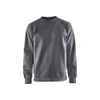 BLAKLADER 3364 Craftsman Sweater Grey (Men) in Brushed PolyCotton Terry 360 gsm – product display image; Holster Pockets false, Features Soft, brushed inner