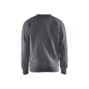 BLAKLADER 3364 Craftsman Sweater Grey (Men) in Brushed PolyCotton Terry 360 gsm – front view; Holster Pockets false, Features Soft, brushed inner
