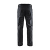 BLAKLADER 1465 Service Regular Fit Trouser Black (Men) in Stretch PolyCotton Twill – front view; Holster Pockets false, Stretch true, Features 2-way stretch; Regular fit