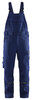 BLAKLADER Overalls  2601 with Kneepad Pockets  for BLAKLADER Overalls  | 2601 Navy Blue Welding Bib Overalls  with Kneepad Pockets Anti-Flame Cotton with Stretch that have Configuration available in Carpentry