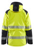 Stay stylish and functional with the Windproof Womens Shell Blaklader Workwear jacket model 4436.