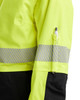 The Windproof Blaklader jacket model 4436 in High Vis Yellow with Black details is essential for your work wardrobe.