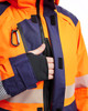 Upgrade your workwear with the High Vis Orange Blaklader Workwear jacket, ideal for all seasons with Windproof and Waterproof.