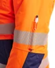 Stay warm and protected with the Womens Winter Blaklader jacket model 4456 in High Vis Orange with Windproof and Waterproof.