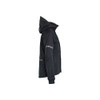 BLAKLADER 4908 Winter Jacket Black (Women) in Waterproof Stretch Laminated Polyester Twill – side view; Application Shell, Holster Pockets false, Features Breathable; Detachable hood; Light lined; Windproof and waterproof, Stretch true