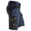 Suitable work Shorts available in Australia and New Zealand SNICKERS Cotton with Stretch Navy Blue Shorts for Carpenters