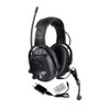 ZEKLER 412RDB Earmuff Kit Overhead – product display image; Features Bluetooth; Electronic