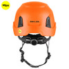ZEKLER Helmet | ZONE Orange Technical Safety Helmet  with MIPS for Rope Access, Electricians and Construction