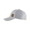 BLAKLADER 2053 UV Protection Cap Grey Melange in Wool Twill – side view; Gender Unisex, Holster Pockets false
