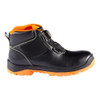 BLAKLADER 2458 ELITE Flame Resistant Safety Boot Black (Unisex) in ETPU – front view; Holster Pockets false, Features Water repellent and durable; Freelock solution; Composite toe cap; Textile nail penetration protection in PL standard