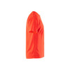 BLAKLADER Polyester High Vis Red  T-Shirt  for Carpenters that have Short Sleeve UV Protection available in Australia and New Zealand