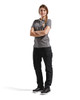 Womens 3307 Grey Cotton Polo Shirts featuring a flattering fit, reinforced seams, and a chest pocket, it's perfect for casual wear.