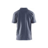 BLAKLADER 3324 Short Sleeve Polo Shirt Grey (Men) in PolyCotton Pique Knit 220 gsm – front view; Holster Pockets false