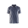 BLAKLADER 3324 Short Sleeve Polo Shirt Grey (Men) in PolyCotton Pique Knit 220 gsm – product display image; Holster Pockets false