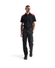 BLAKLADER Polo Shirt 3324 Black / Red Polo Shirt in Cotton for uniform and company branding, available in Australia and New Zealand