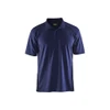 BLAKLADER 3326 UV Protection Polo Shirt Navy Blue (Men) in UV-Protective Wicking Polyester Pique – product display image; Holster Pockets false, Features Moisture wicking; UV protected