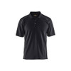 BLAKLADER 3326 UV Protection Polo Shirt Black (Men) in UV-Protective Wicking Polyester Pique – product display image; Holster Pockets false, Features Moisture wicking; UV protected