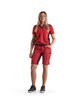 BLAKLADER Durable Poly/Cotton Blend Red  Polo Shirt  for Cabinet Makers that have  available in Australia and New Zealand